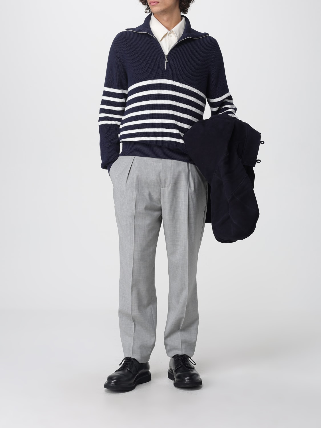 BRUNELLO CUCINELLI HOSE: Hose herren Brunello Cucinelli, Grau - Img 2