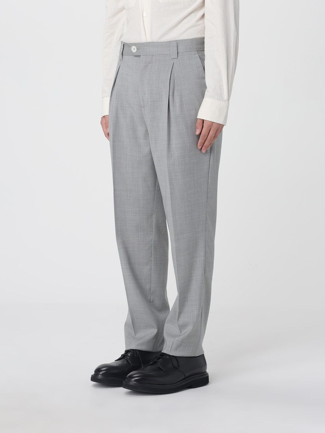 BRUNELLO CUCINELLI HOSE: Hose herren Brunello Cucinelli, Grau - Img 4