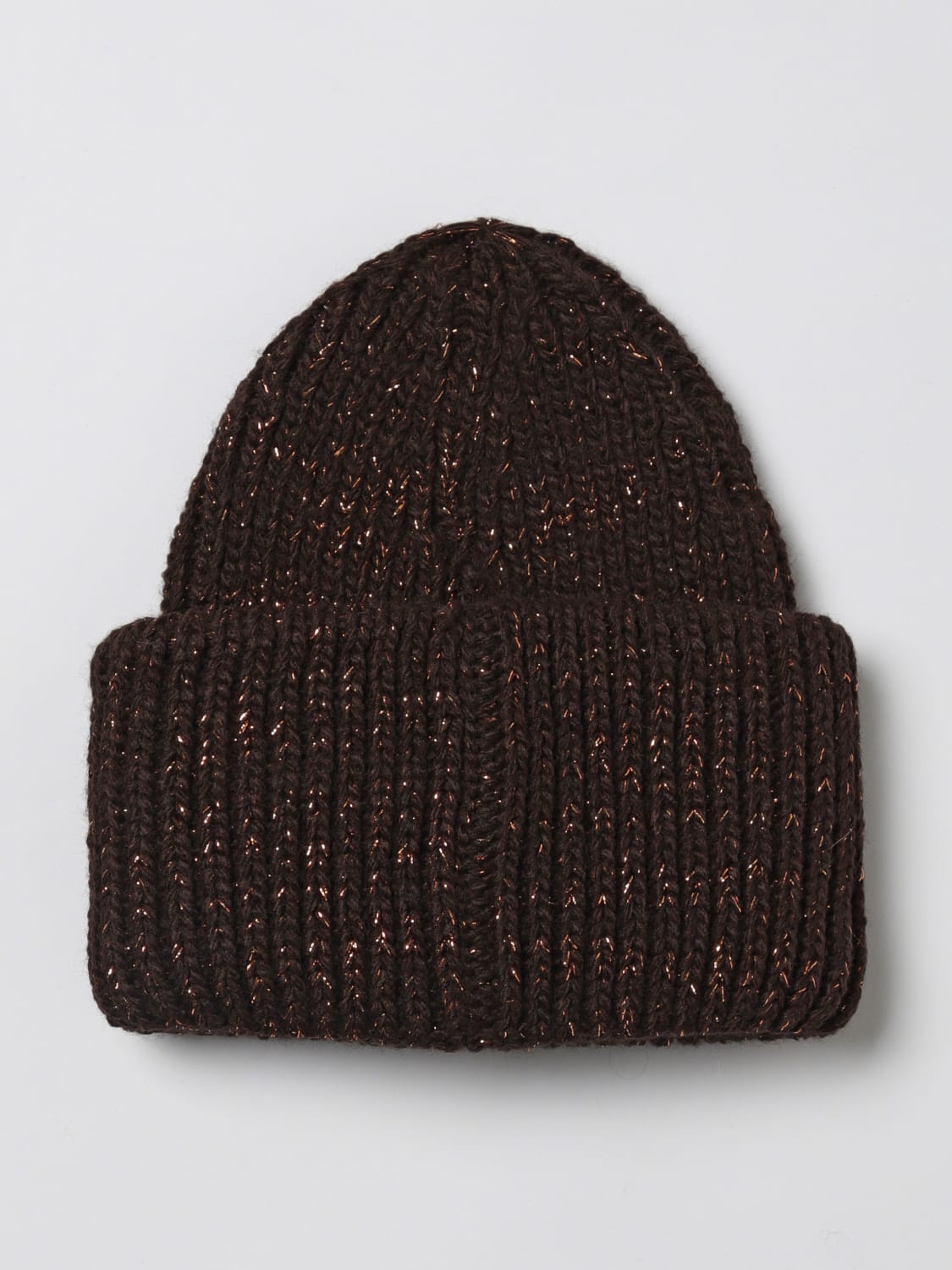 TWINSET CHAPEAU: Gants femme Twinset, Marron - Img 2