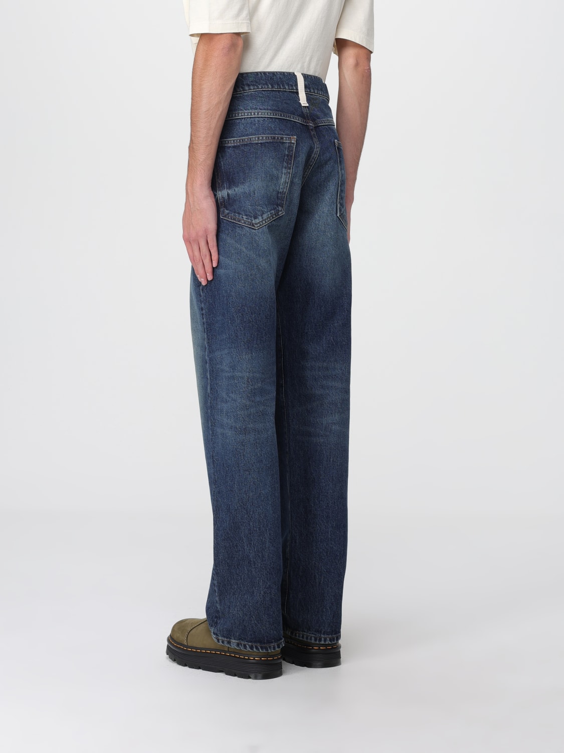 AMISH JEANS: Pants men Amish, Blue - Img 2