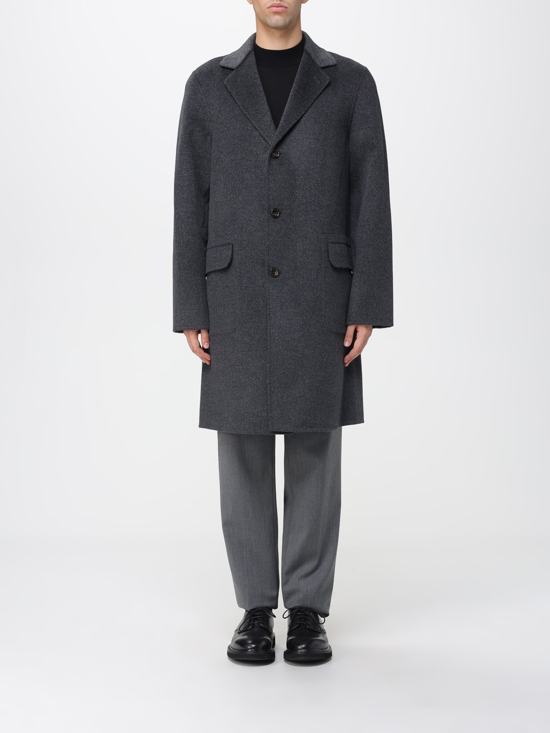 ASPESI COAT: Coat men Aspesi, Black - Img 1