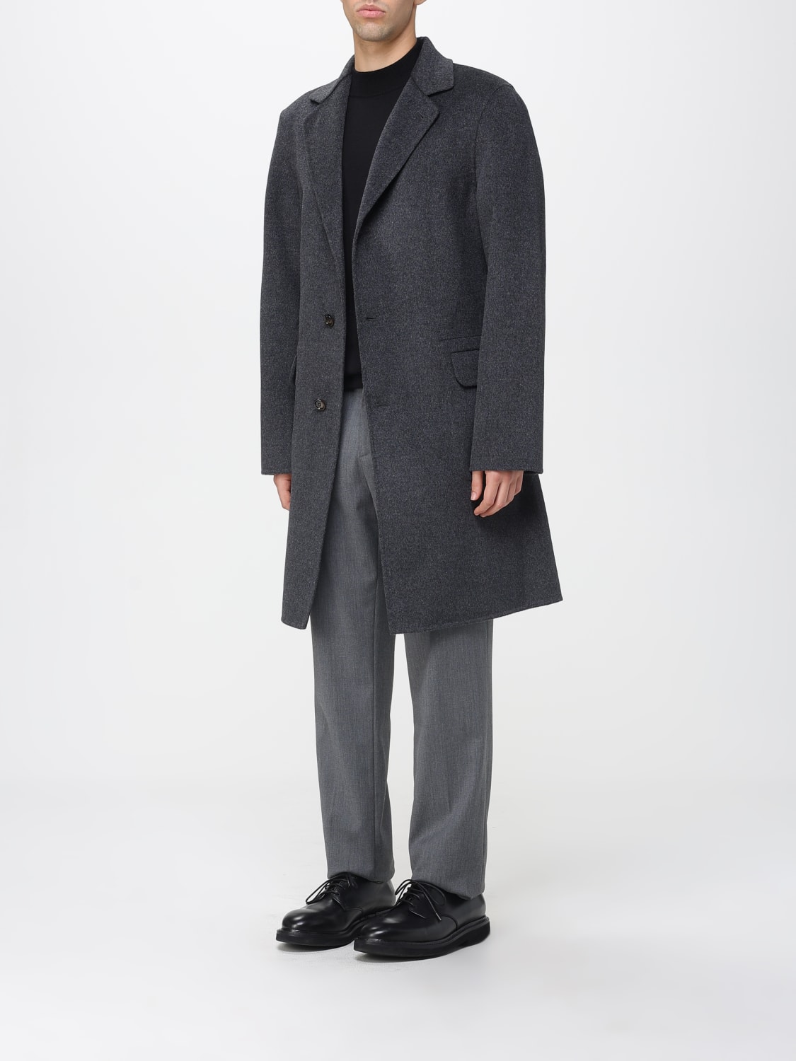 ASPESI COAT: Coat men Aspesi, Black - Img 3