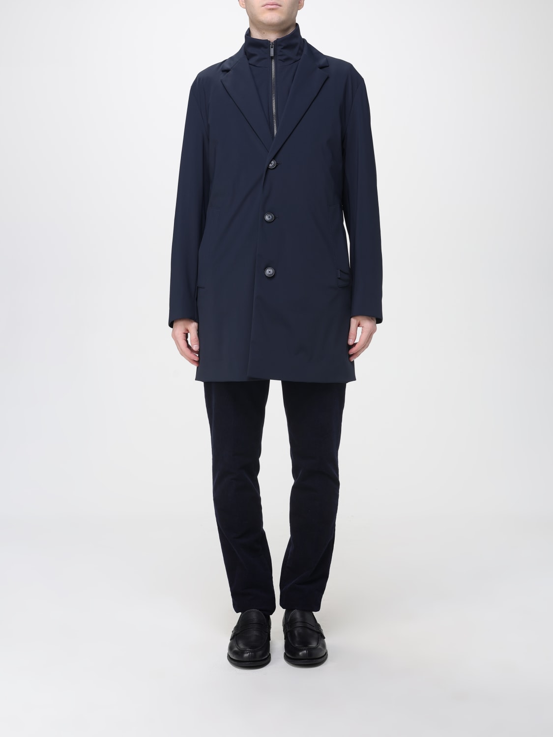 BOSS JACKET: Coat men Boss, Blue - Img 1