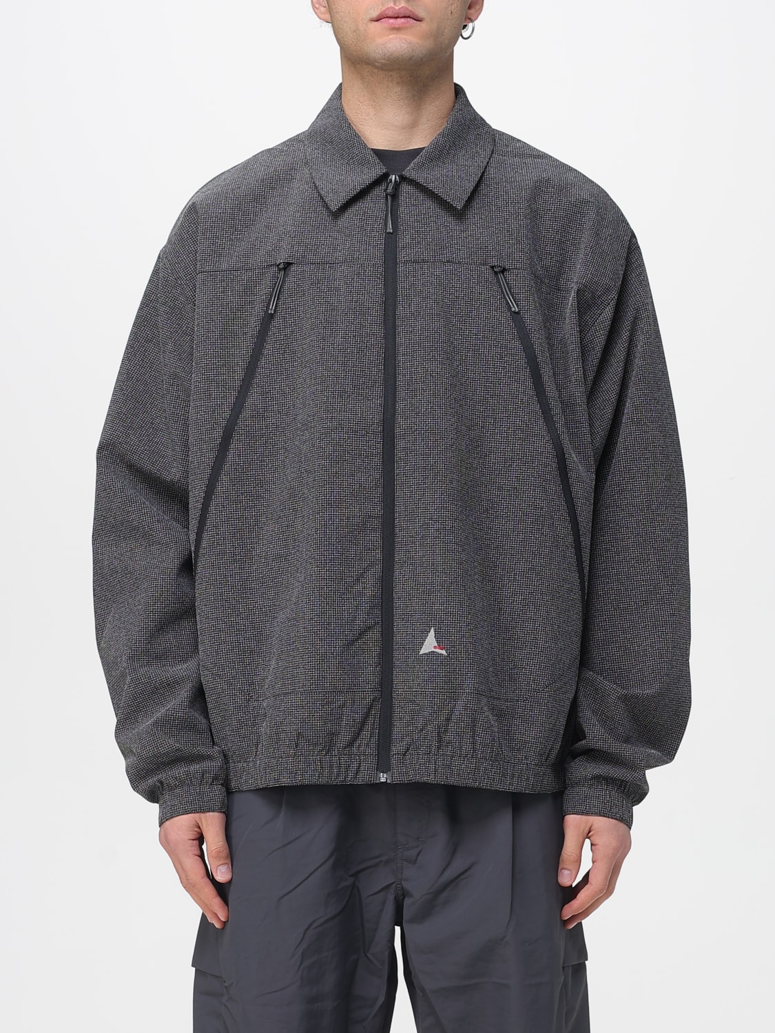 ROA GIACCA: Overshirt Roa in jersey , Nero - Img 1