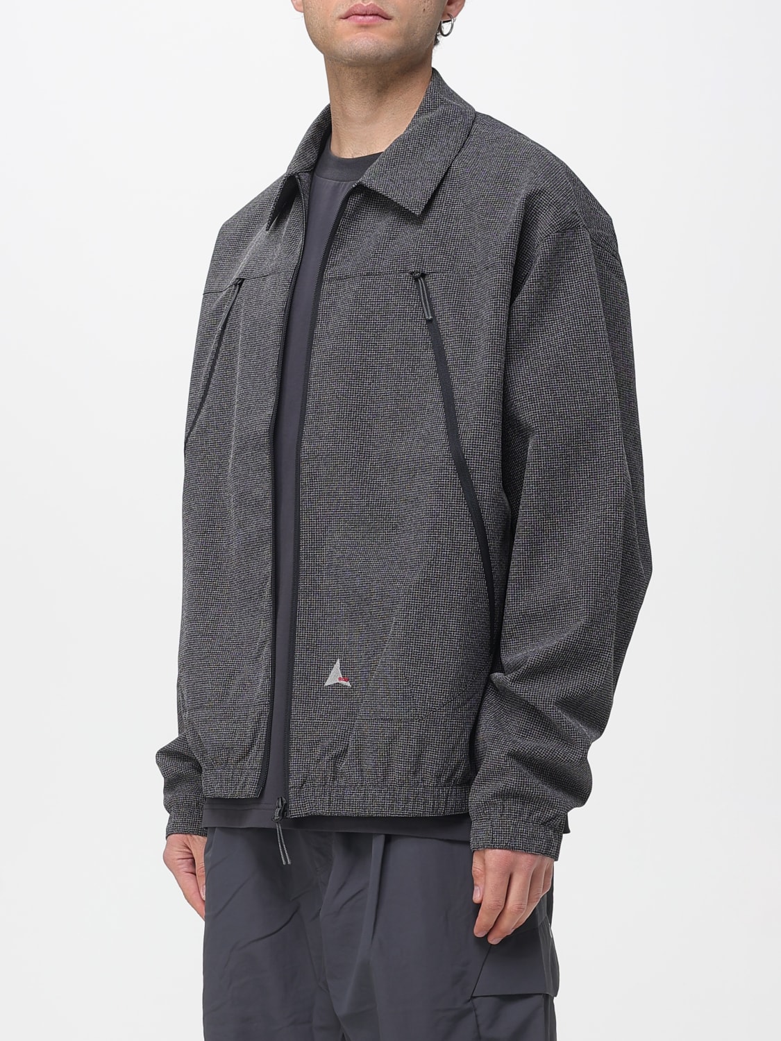 ROA GIACCA: Overshirt Roa in jersey , Nero - Img 3