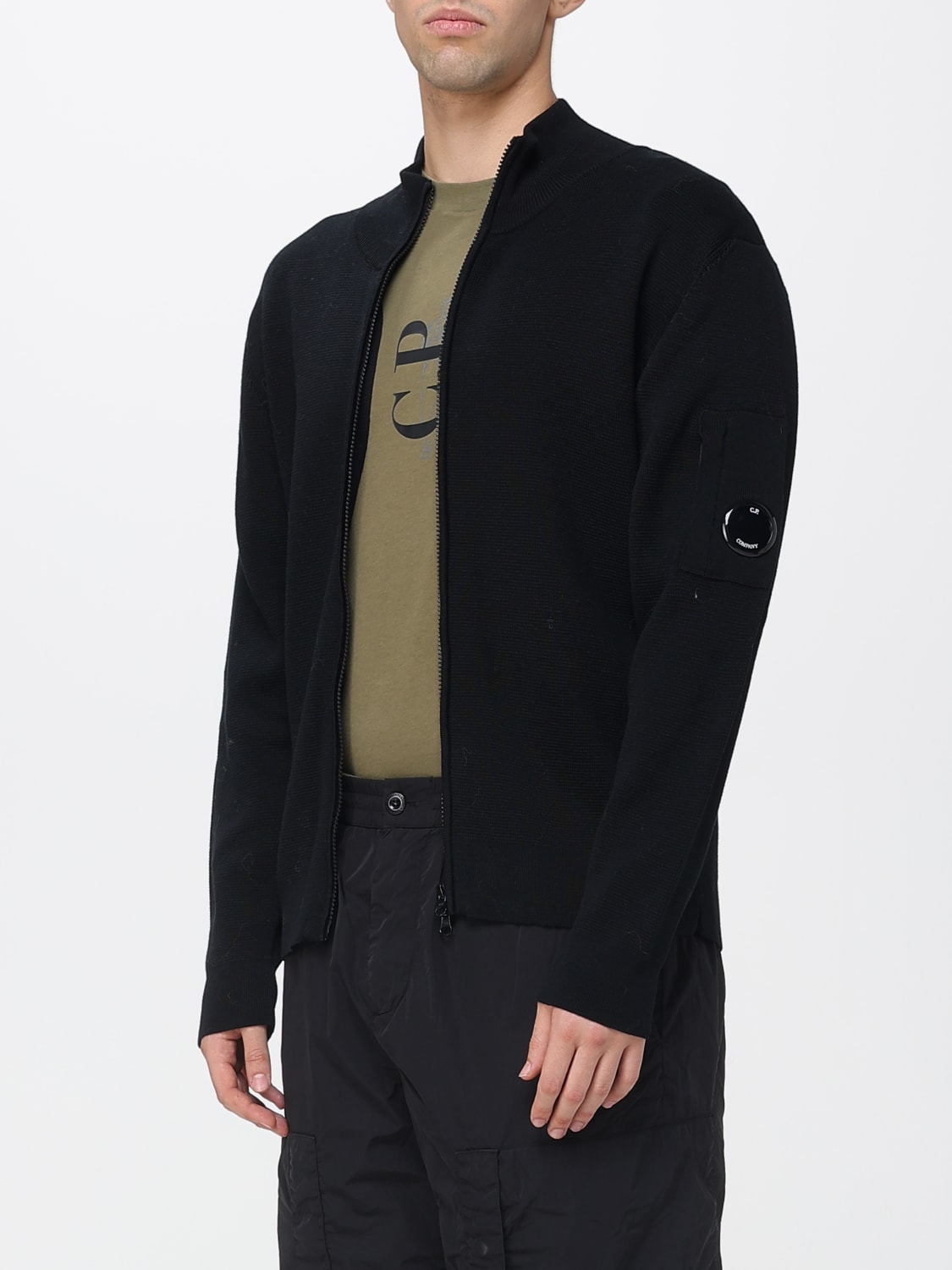 C.P. COMPANY SWEATER: Sweater men C.P. Company, Black - Img 4