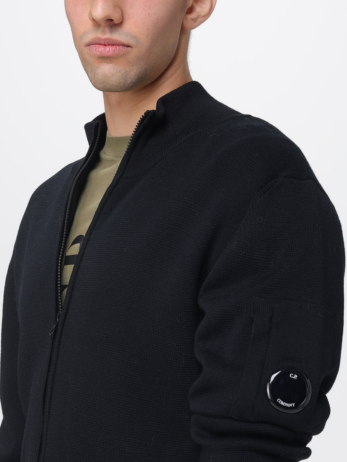 C.P. COMPANY SWEATER: Sweater men C.P. Company, Black - Img 5