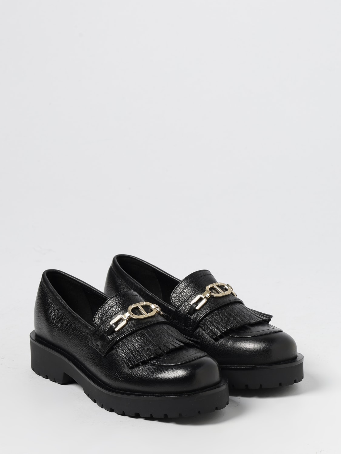 TWINSET LOAFER: Loafer woman Twinset, Black - Img 2