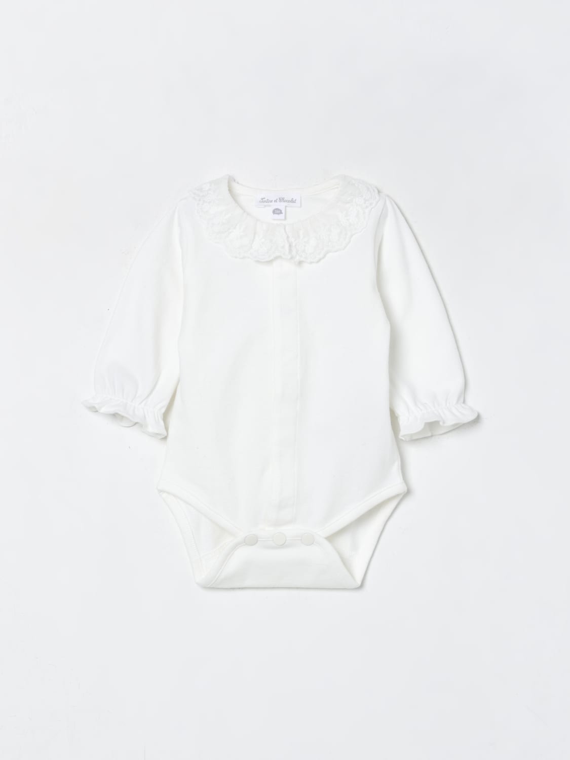 TARTINE ET CHOCOLAT MAMELUCO: Mameluco niños Tartine Et Chocolat, Blanco - Img 1