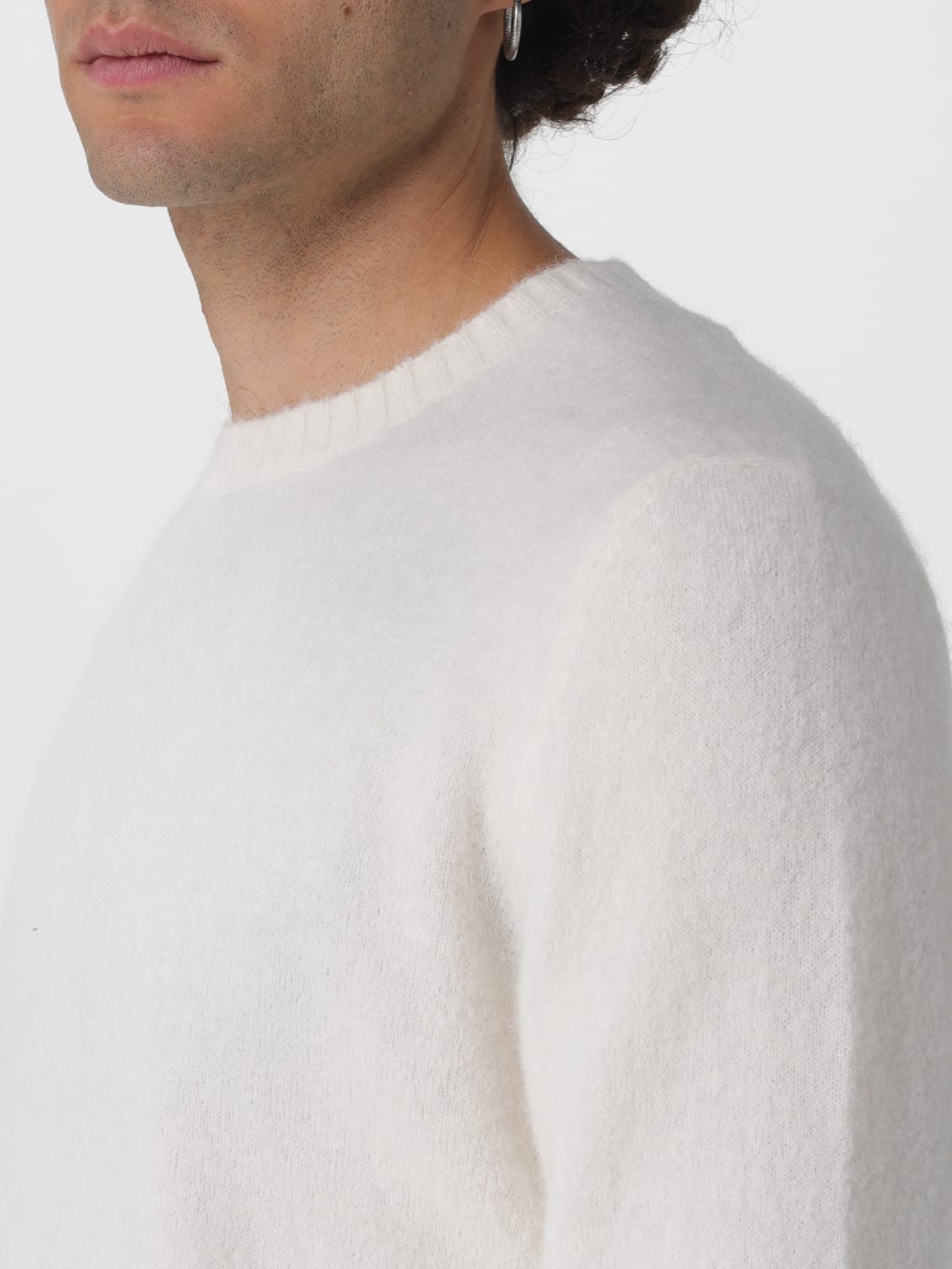 MC2 SAINT BARTH SWEATER: Sweater men Mc2 Saint Barth, White - Img 3