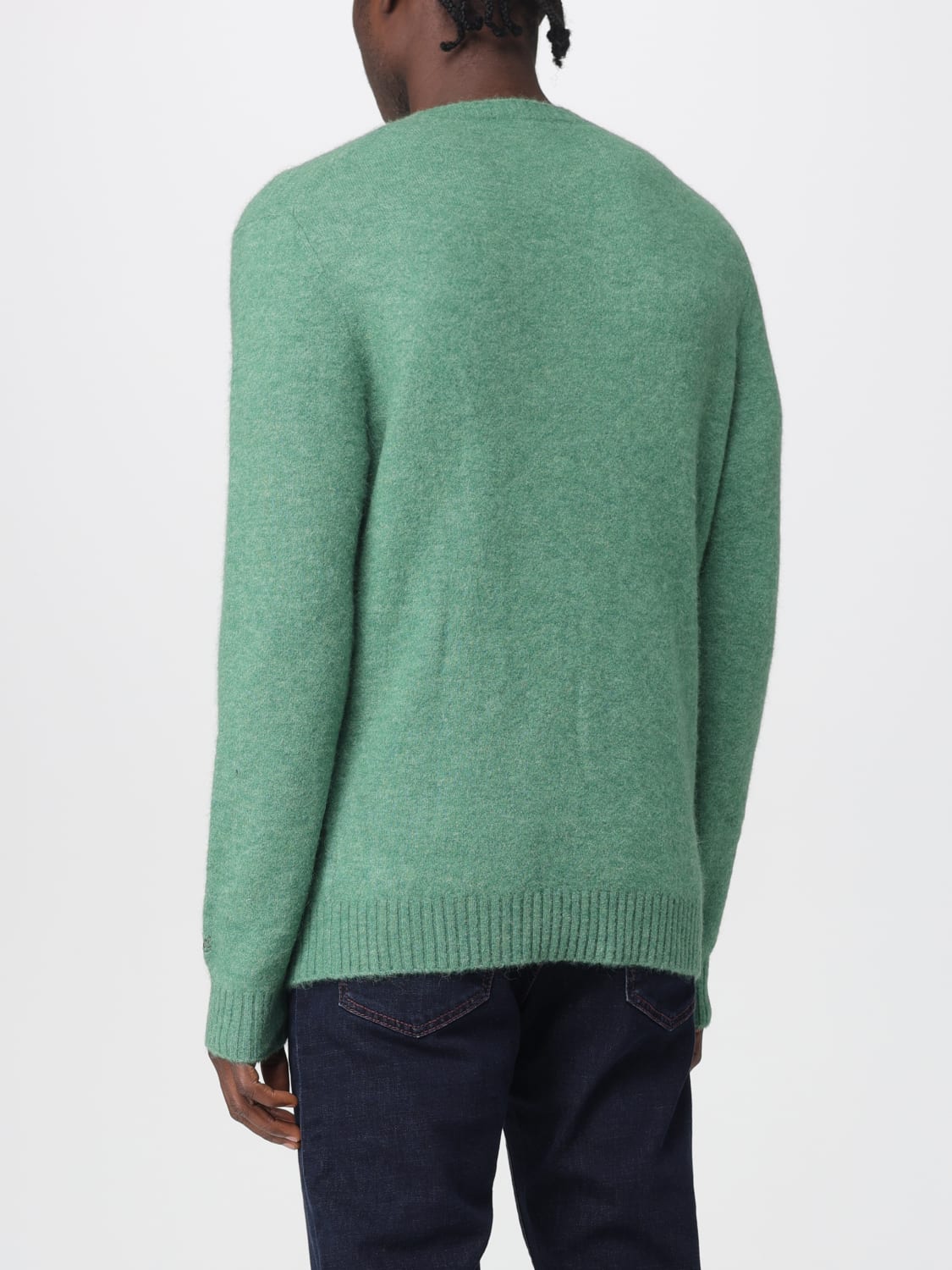 MC2 SAINT BARTH СВИТЕР: Свитер Мужское Mc2 Saint Barth, Зеленый - Img 2