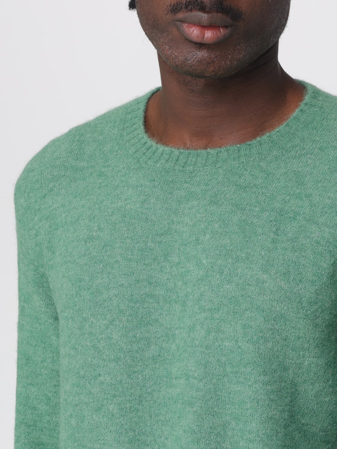 MC2 SAINT BARTH СВИТЕР: Свитер Мужское Mc2 Saint Barth, Зеленый - Img 3