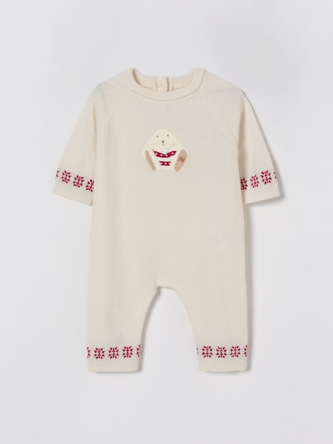 TARTINE ET CHOCOLAT TRACKSUIT: Tartine Et Chocolat baby romper, White - Img 1