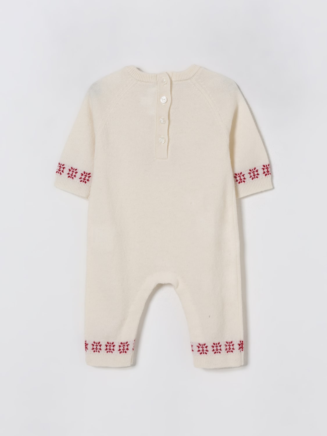 TARTINE ET CHOCOLAT TRACKSUIT: Tartine Et Chocolat baby romper, White - Img 2