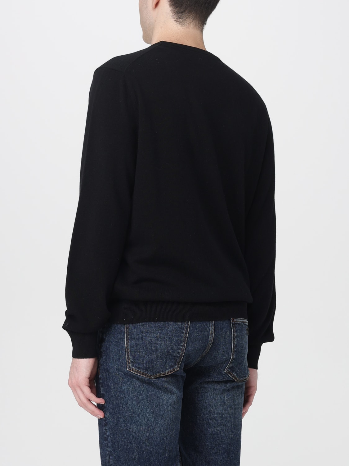 MC2 SAINT BARTH SWEATER: Sweater men Mc2 Saint Barth, Black - Img 2