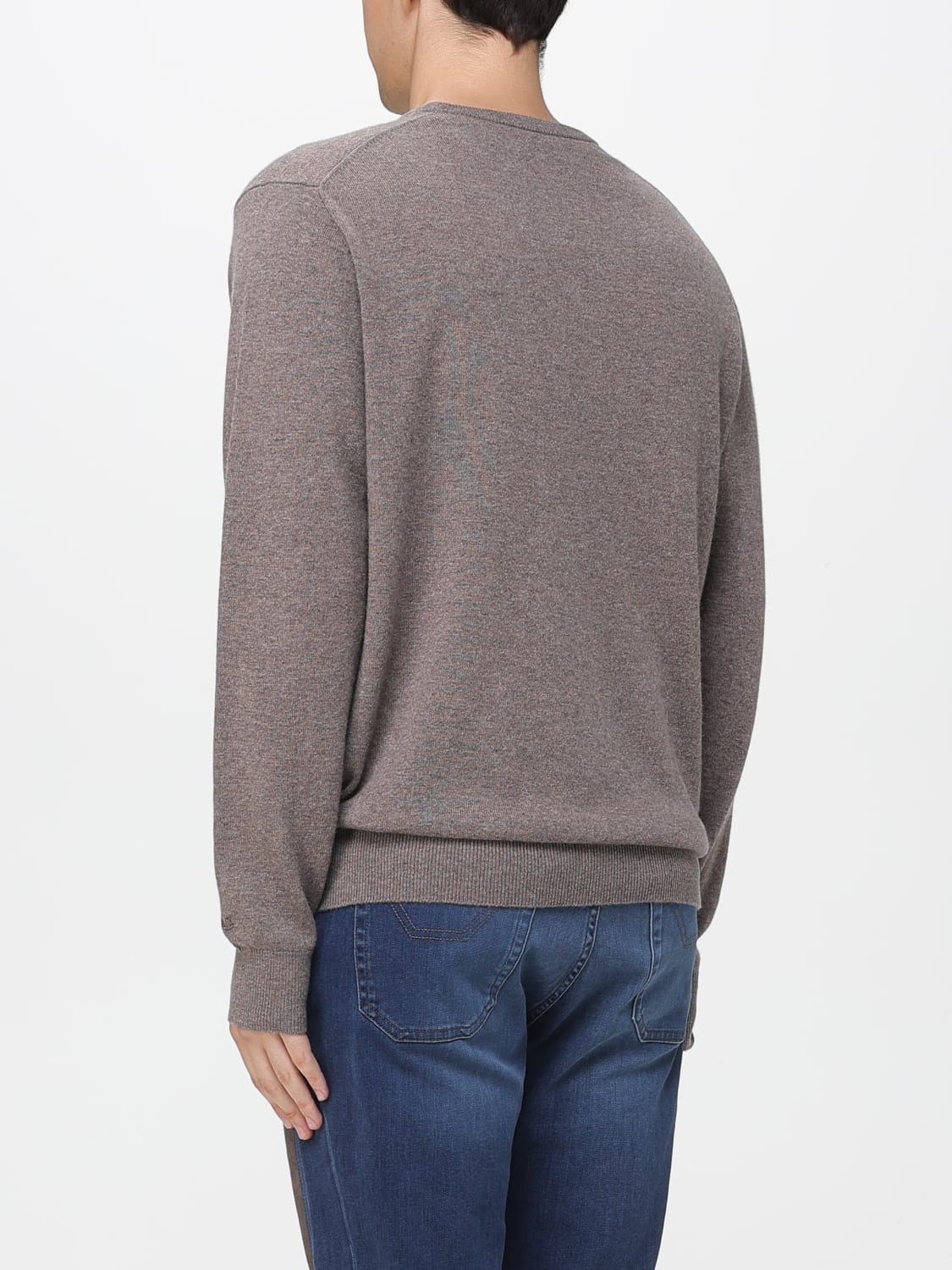 MC2 SAINT BARTH PULLOVER: Pullover herren Mc2 Saint Barth, Kaki - Img 2