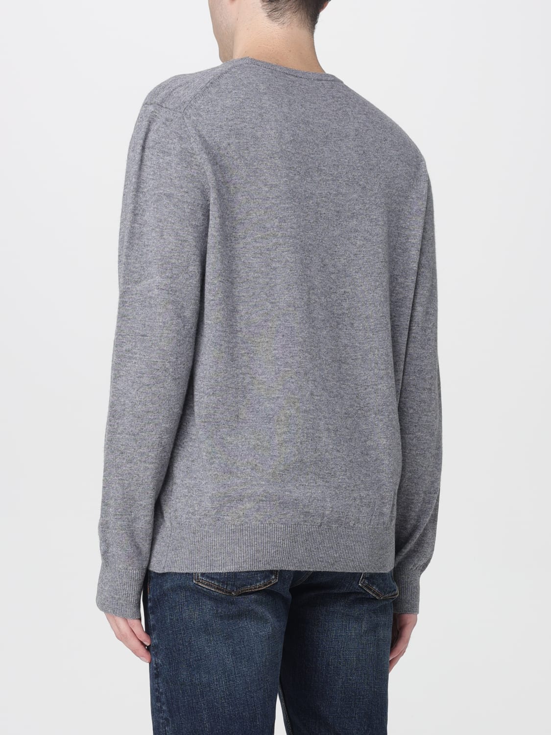 MC2 SAINT BARTH SWEATER: Sweater men Mc2 Saint Barth, Grey 1 - Img 2