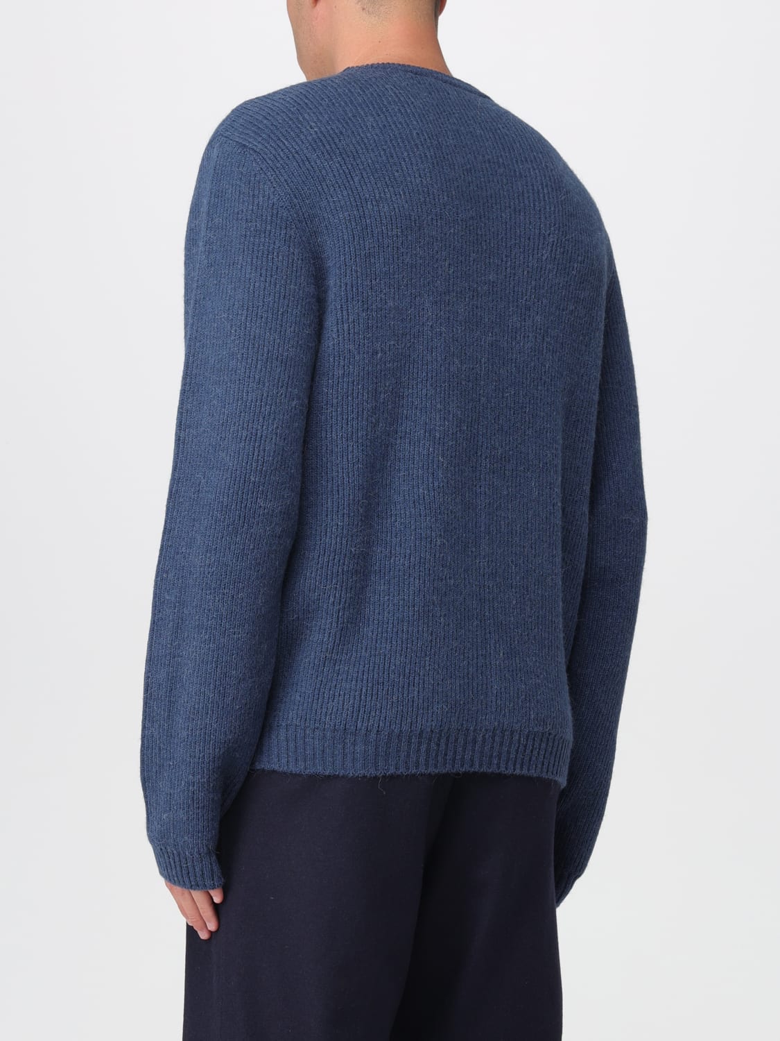 MOSCHINO COUTURE SWEATER: Sweater men Moschino Couture, Blue - Img 3