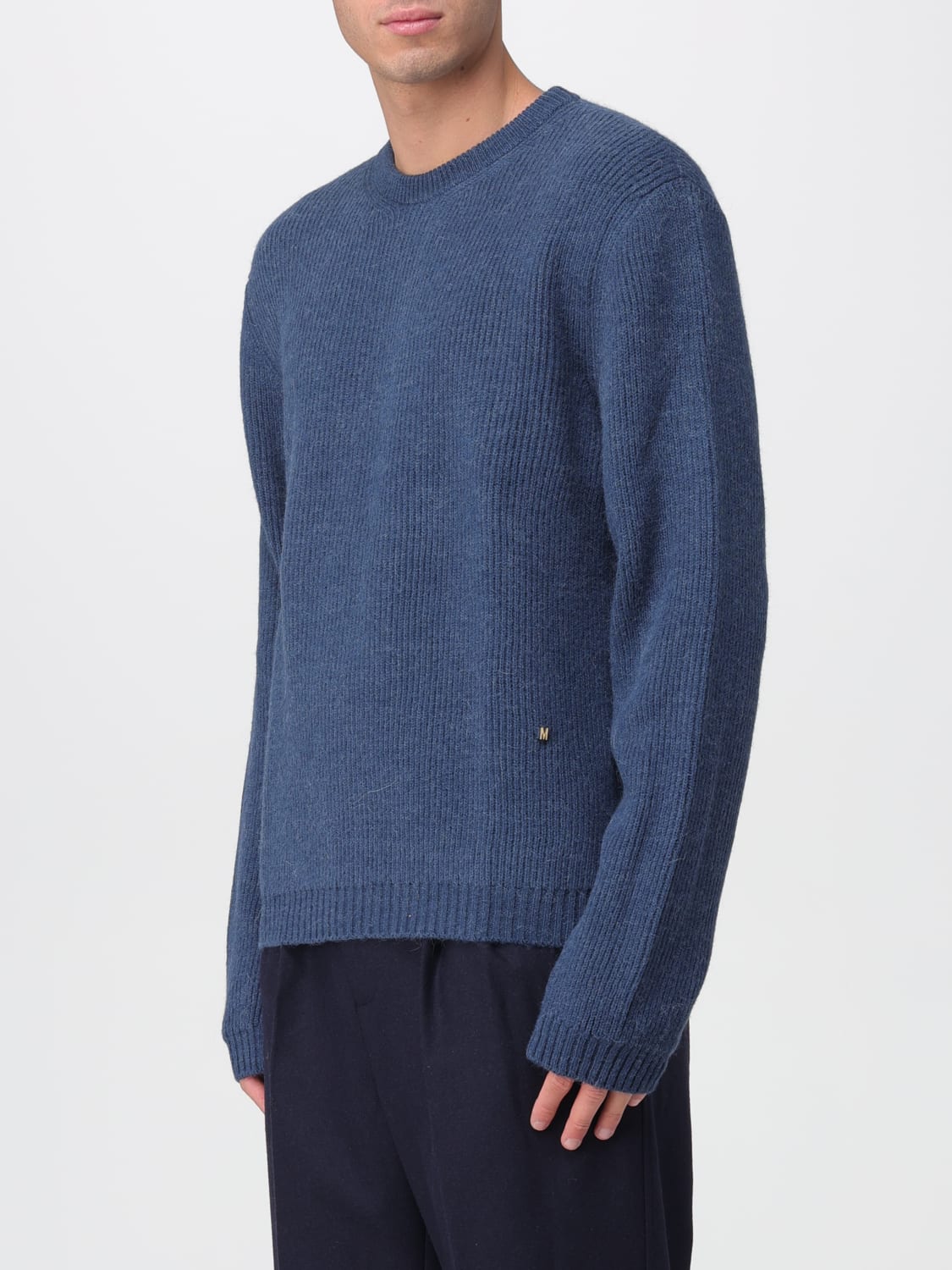 MOSCHINO COUTURE SWEATER: Sweater men Moschino Couture, Blue - Img 4