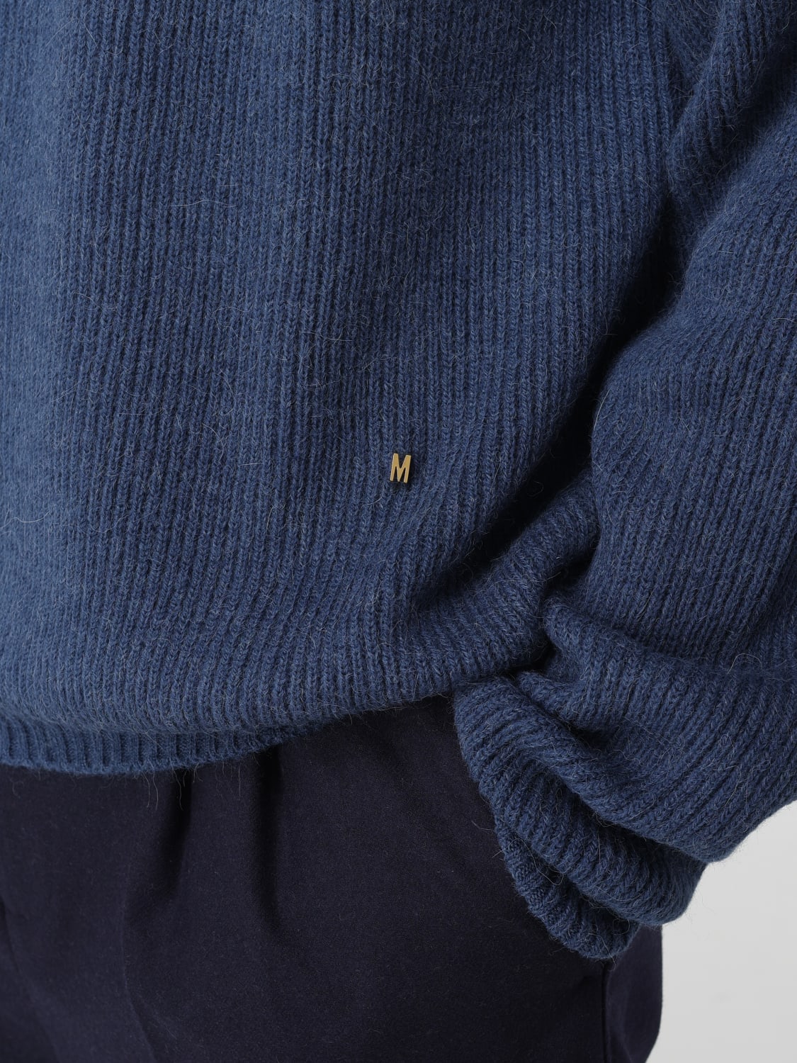 MOSCHINO COUTURE SWEATER: Sweater men Moschino Couture, Blue - Img 5