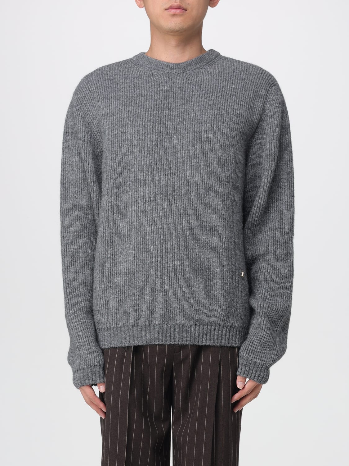 MOSCHINO COUTURE セーター: セーター メンズ Moschino Couture, グレー - Img 1