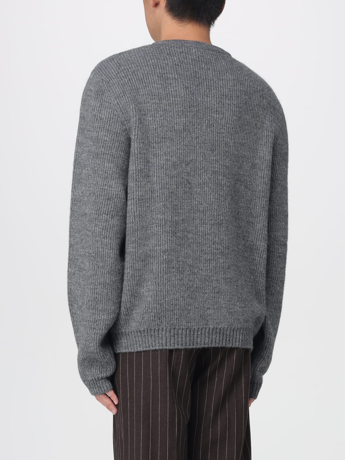 MOSCHINO COUTURE セーター: セーター メンズ Moschino Couture, グレー - Img 3