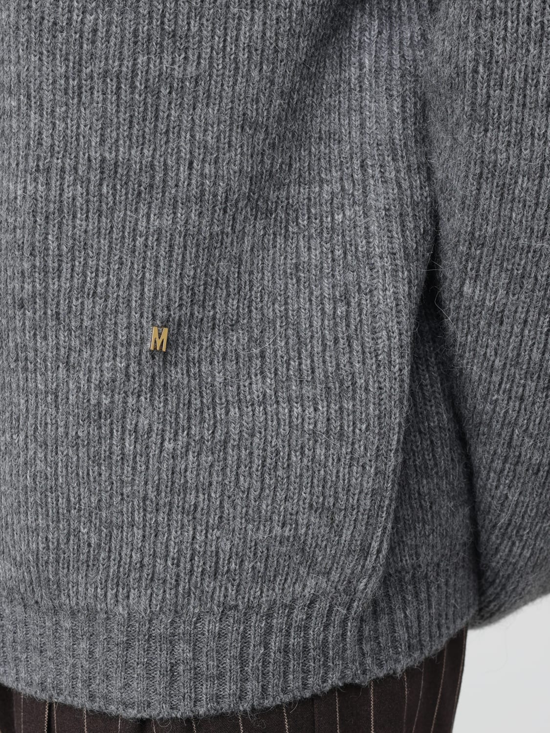 MOSCHINO COUTURE セーター: セーター メンズ Moschino Couture, グレー - Img 5