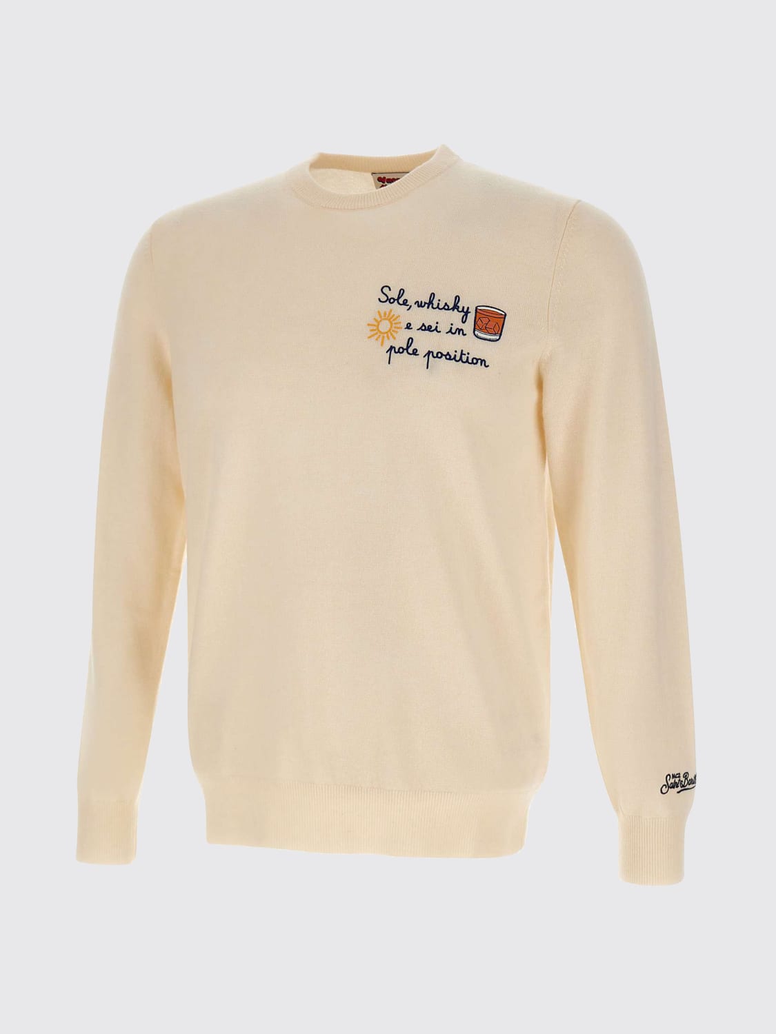 MC2 SAINT BARTH PULLOVER: Pullover herren Mc2 Saint Barth, Weiß - Img 2