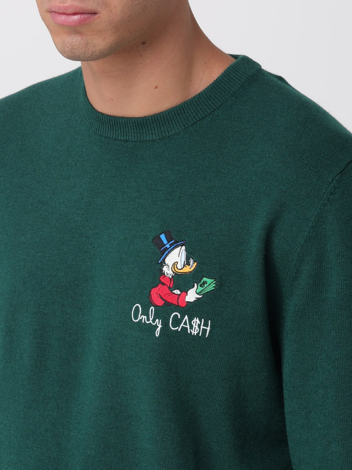 MC2 SAINT BARTH PULLOVER: Pullover herren Mc2 Saint Barth, Grün - Img 3