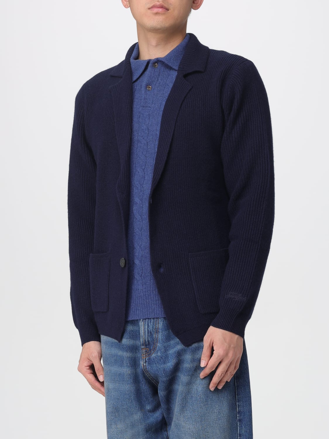 MC2 SAINT BARTH JACKET: Jacket men Mc2 Saint Barth, Blue - Img 3