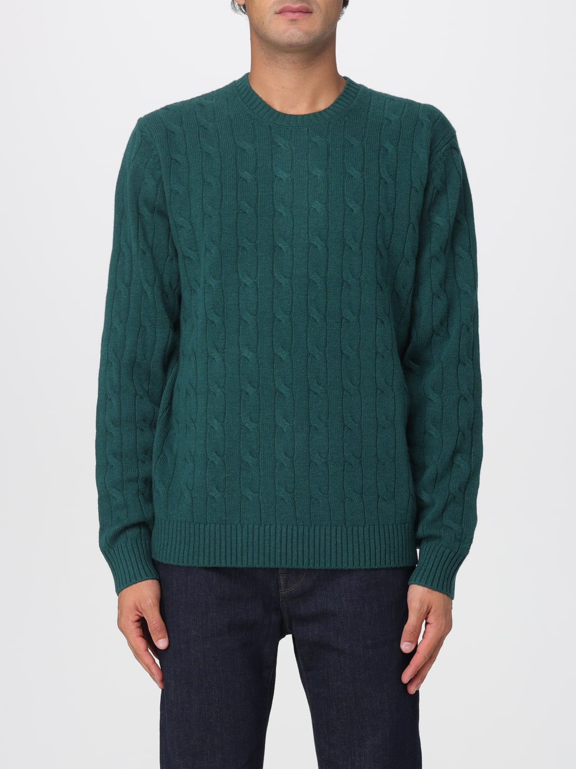 MC2 SAINT BARTH SWEATER: Sweater men Mc2 Saint Barth, Green - Img 1