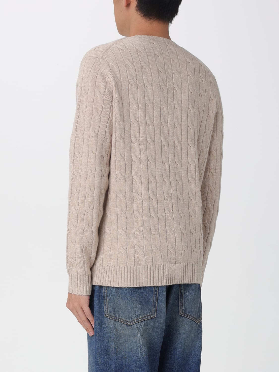MC2 SAINT BARTH SWEATER: Sweater men Mc2 Saint Barth, Beige - Img 2