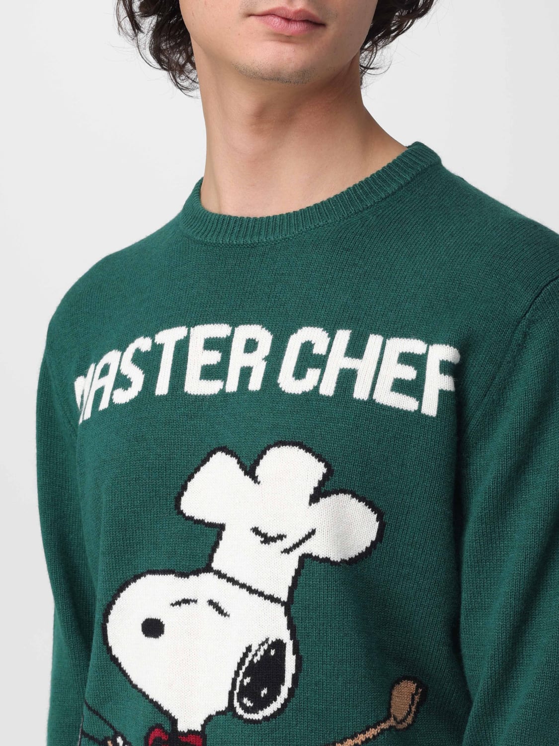 MC2 SAINT BARTH SWEATER: Sweater men Mc2 Saint Barth, Forest Green - Img 3