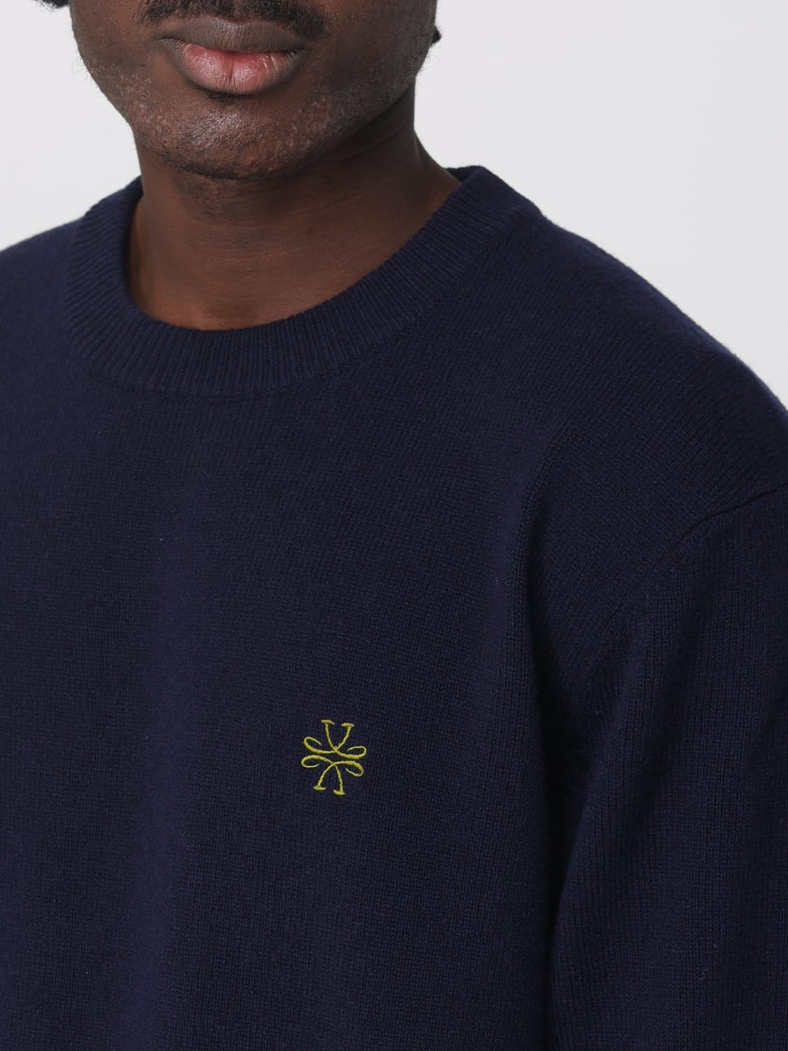 JACOB COHEN 毛衣: 毛衣 男士 Jacob Cohen, 蓝色 - Img 3