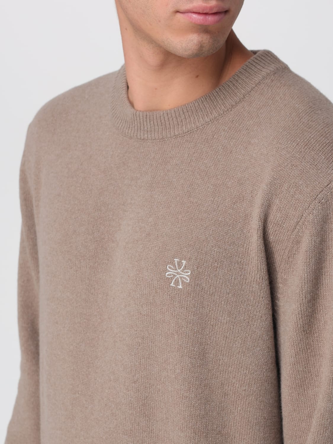 JACOB COHEN PULLOVER: Pullover herren Jacob Cohen, Camel - Img 3