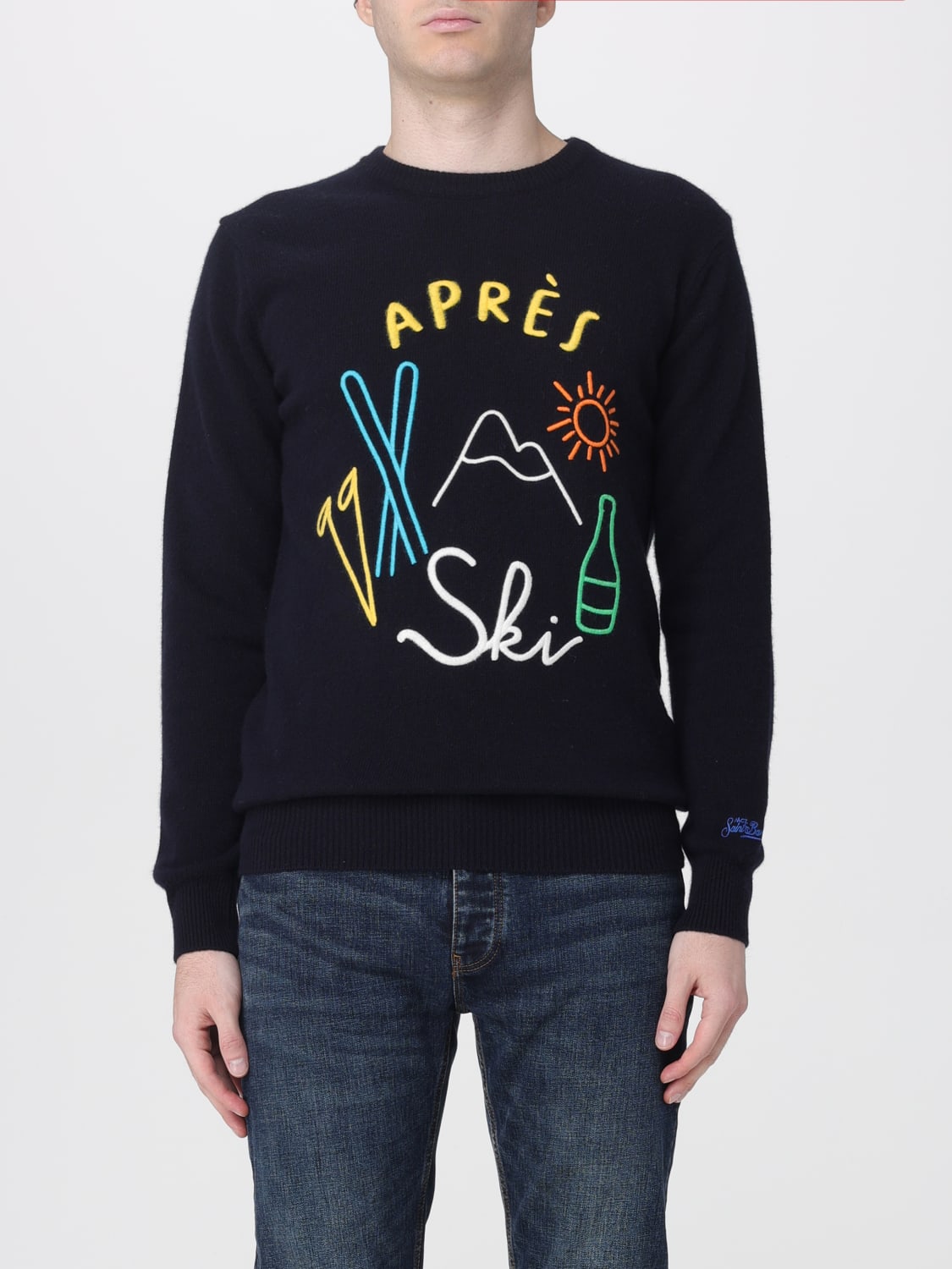 MC2 SAINT BARTH PULLOVER: Pullover herren Mc2 Saint Barth, Blau - Img 1