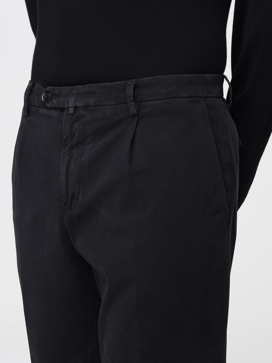BRIGLIA 1949 PANTS: Pants men Briglia 1949, Black - Img 3
