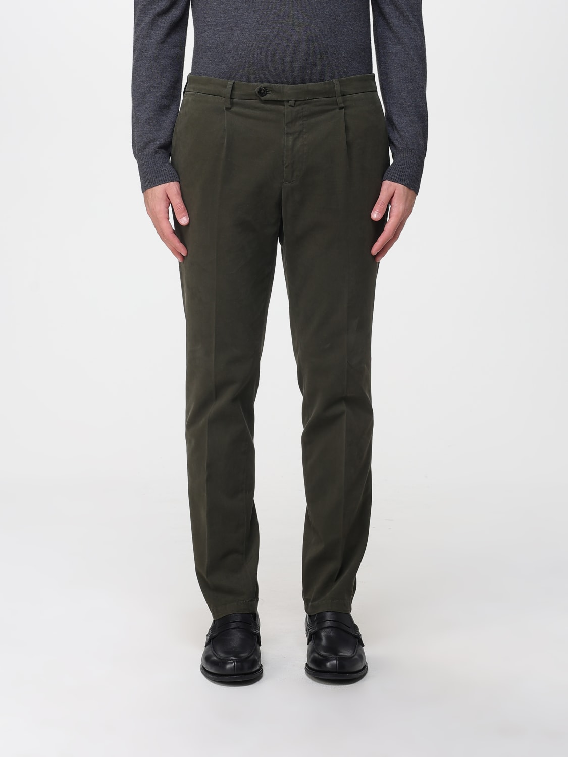 BRIGLIA 1949 PANTS: Pants men Briglia 1949, Green - Img 1