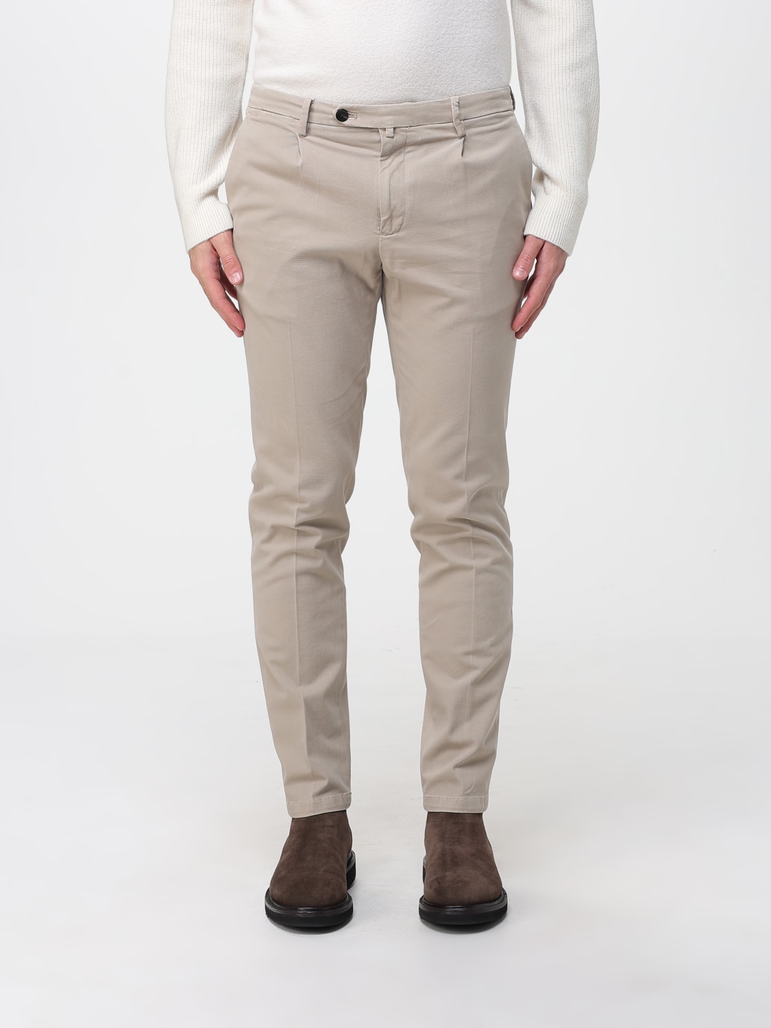 BRIGLIA 1949 PANTALON: Pantalon homme Briglia 1949, Beige - Img 1
