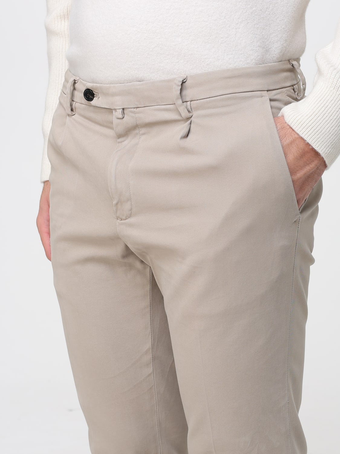 BRIGLIA 1949 PANTALON: Pantalon homme Briglia 1949, Beige - Img 3