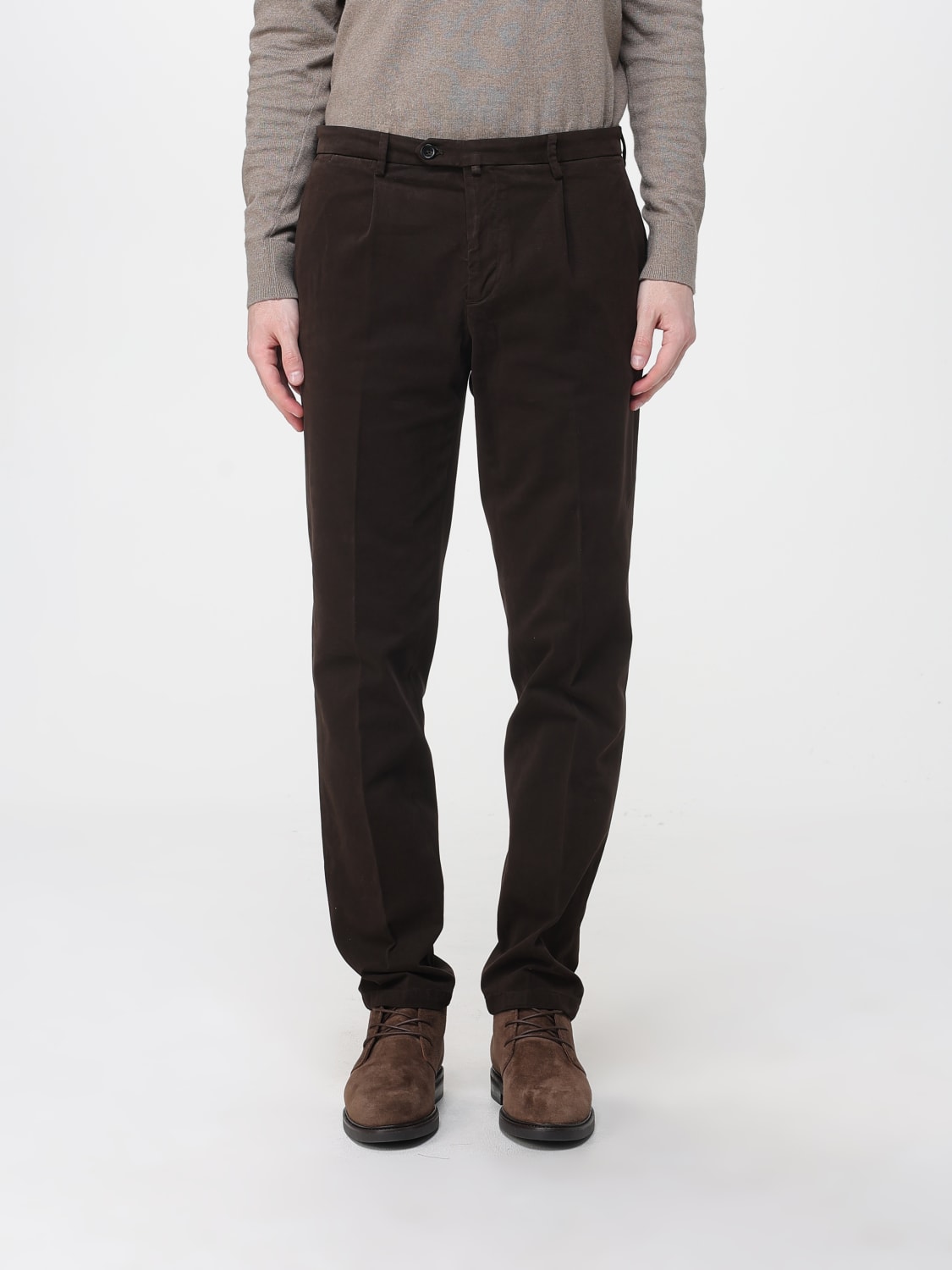 BRIGLIA 1949 PANTS: Pants men Briglia 1949, Brown - Img 1
