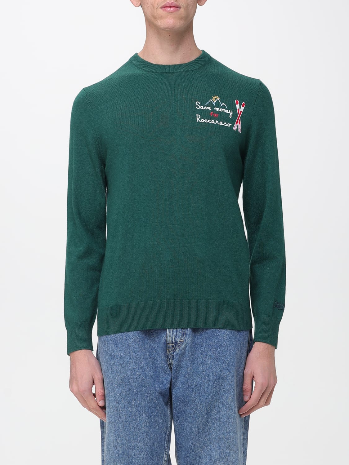 MC2 SAINT BARTH PULLOVER: Pullover herren Mc2 Saint Barth, Emerald - Img 1