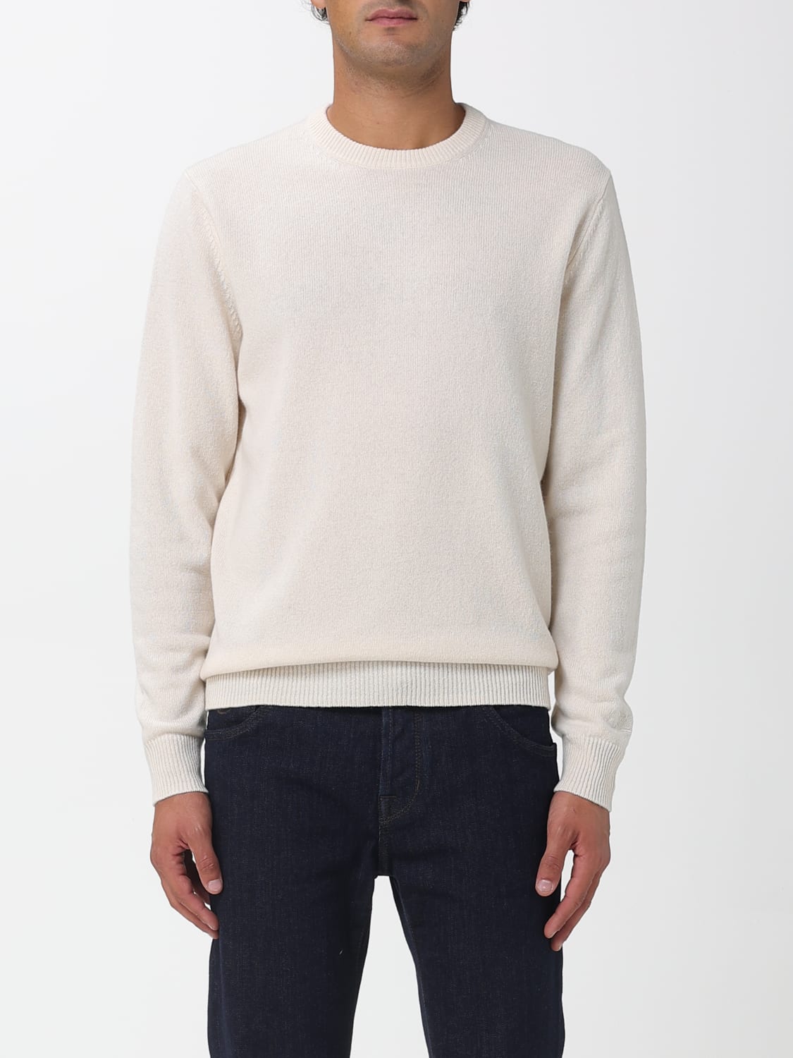 MC2 SAINT BARTH SWEATER: Sweater men Mc2 Saint Barth, White - Img 1