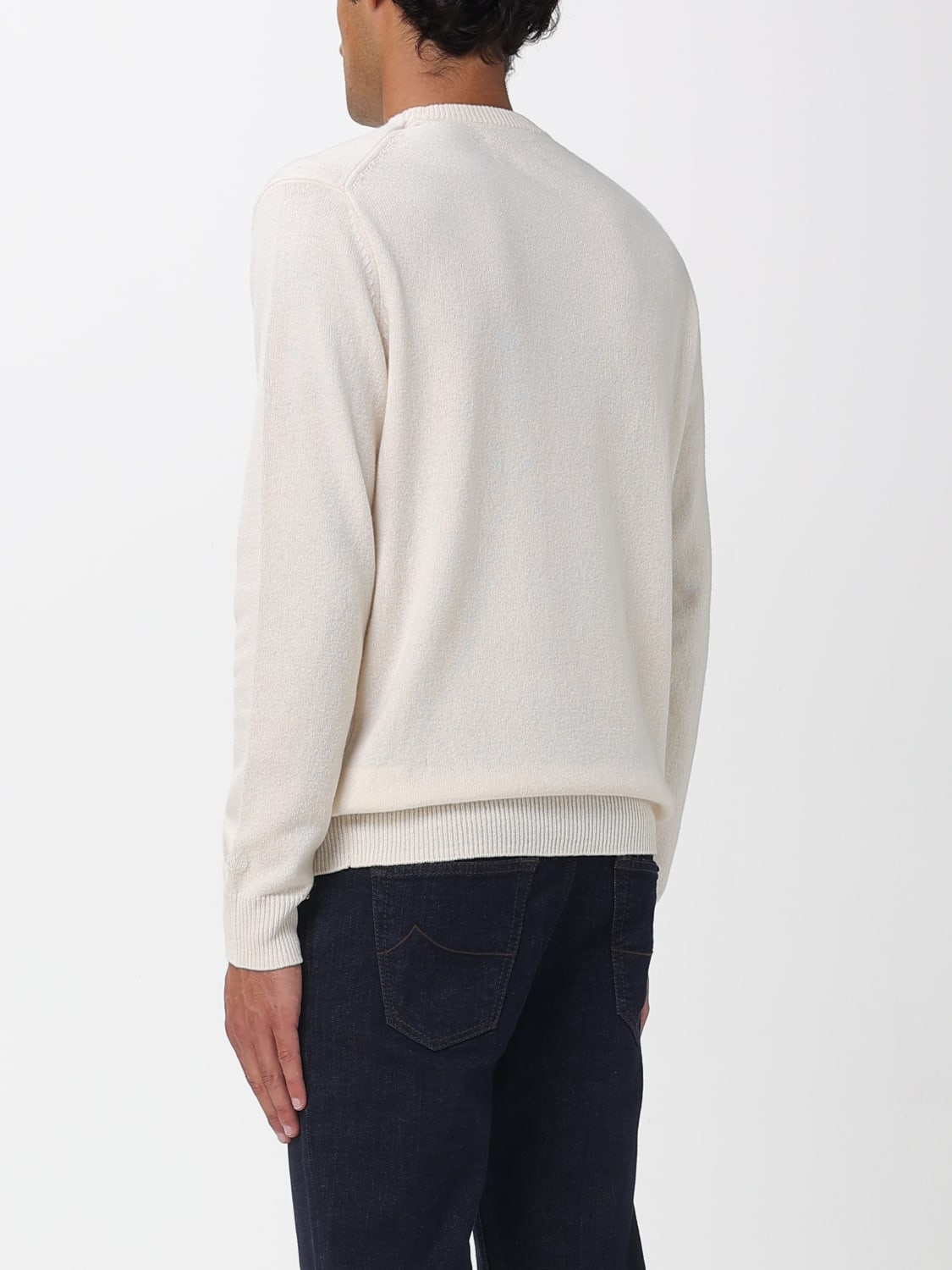MC2 SAINT BARTH SWEATER: Sweater men Mc2 Saint Barth, White - Img 2