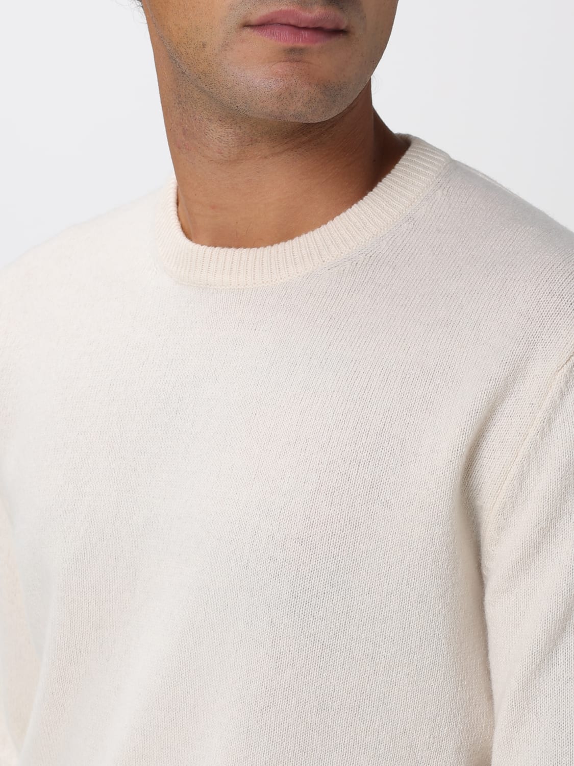 MC2 SAINT BARTH SWEATER: Sweater men Mc2 Saint Barth, White - Img 3