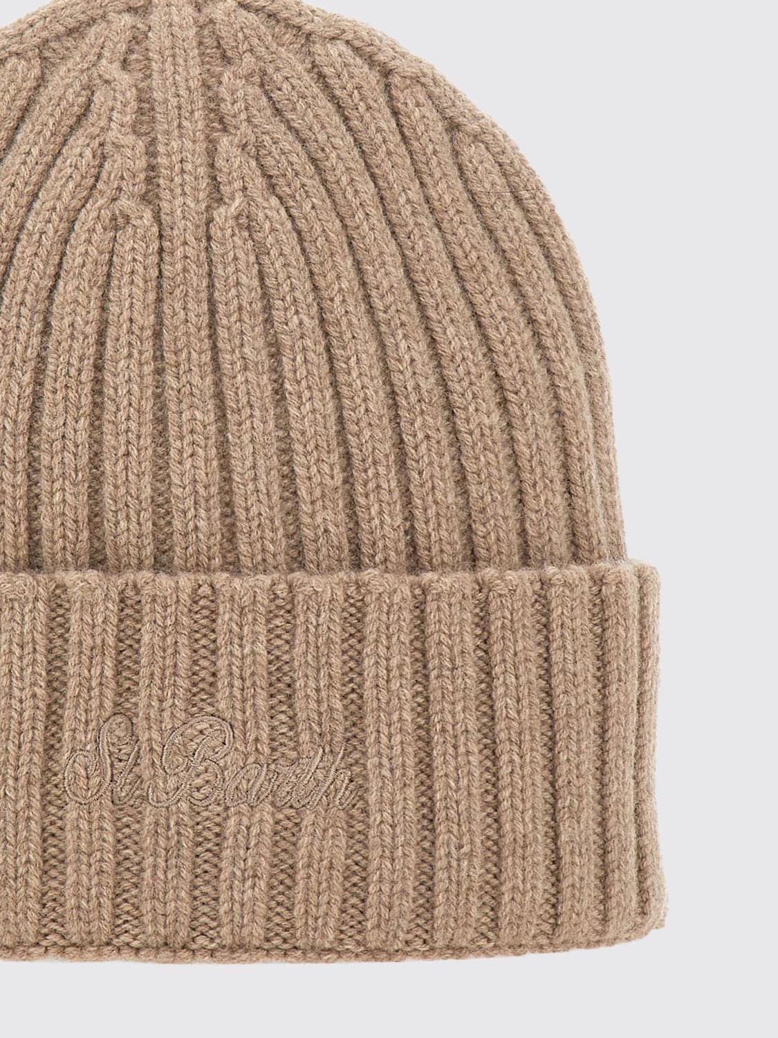 MC2 SAINT BARTH CAPPELLO: Cappello Mc2 Saint Barth in lana a coste , Crema - Img 2