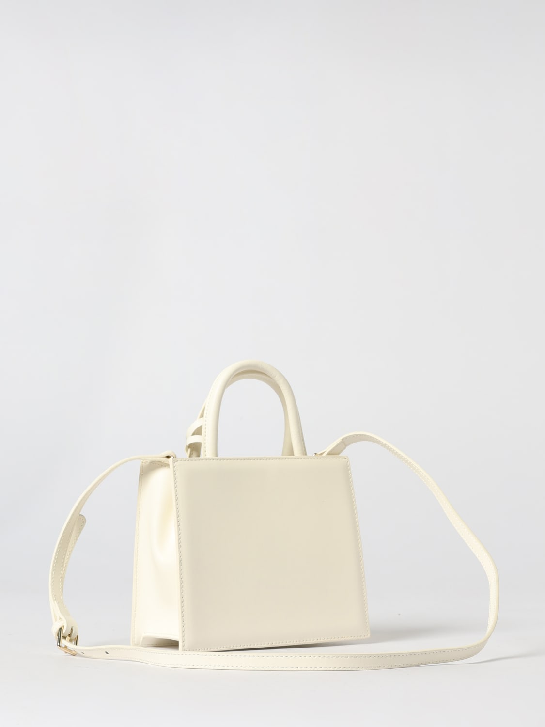 MC2 SAINT BARTH BORSA MINI: Borsa Mc2 Saint Barth in pelle , Bianco - Img 2