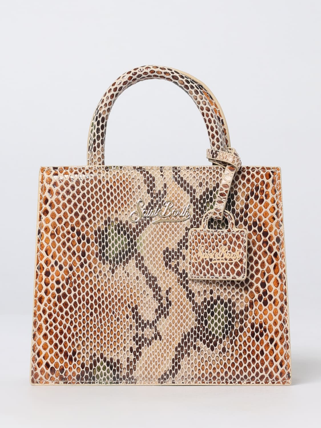 MC2 SAINT BARTH MINI SAC: Sac porté épaule femme Mc2 Saint Barth, Beige - Img 1