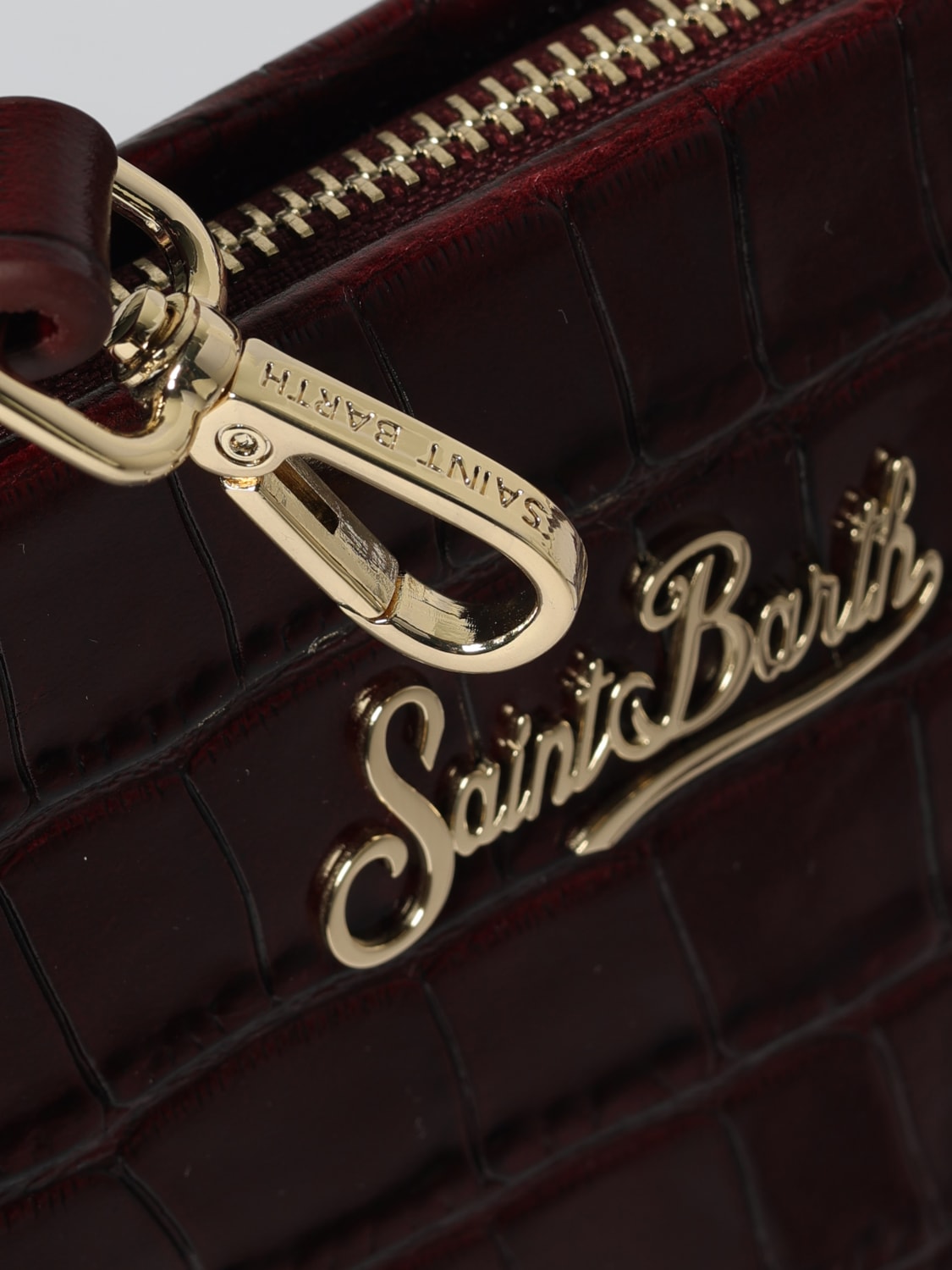 MC2 SAINT BARTH MINI BAG: Handbag woman Mc2 Saint Barth, Burgundy - Img 3