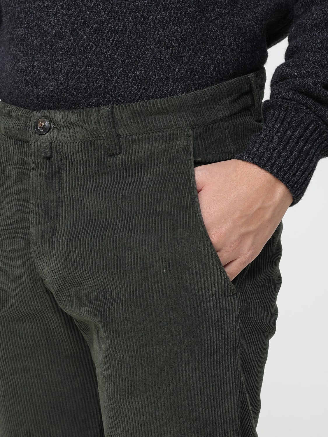 BRIGLIA 1949 PANTS: Pants men Briglia 1949, Green - Img 3